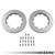 034Motorsport Replacement Rear Rotor Ring Set - BMW F8X M2/M3/M4