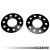 034Motorsport Wheel Spacer Pair, 2.5mm, Audi & BMW 5x112 with 66.6mm Center Bore