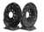 EBC Rear Slotted Brake Rotors - Pair (310x22)