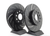 EBC Rear Slotted & Dimpled Brake Rotors - Pair (310x22)