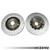 034 Motorsport 2-Piece Floating Front Brake Rotor Upgrade Kit (400mmx38mm) for Audi 4M/4M.5 SQ7/SQ8 