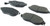 StopTech Street Brake Pads (Front) 308.16330 for VW MK7/7.5 Golf R and Audi S3