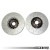 034 Motorsport 2-Piece Floating Front Brake Rotor Upgrade for Audi C8 RS6 & RS7