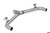 APR Version 2 Catback Exhaust without Front Muffler for MK7 Golf GTI