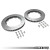 034 Motorsport Replacement Front Rotor Ring Set, B9/B9.5 RS+ Big Brake Package