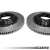034 Motorsport 2-Piece Floating Front Brake Rotor Upgrade for 991.1/991.2 Porsche 911 GT3