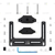 Kollektiv Werks VW - MK2 - Atlas - Cross Sport / Peak Edition - KW No Drill Center Mount License Plate Holder (2024+)