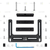 Kollektiv Werks VW - MK2 - Atlas - R-Line - KW No Drill Center Mount License Plate Holder (2024+)