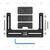 Kollektiv Werks VW - MK2.5 - Tiguan - R-Line - KW No Drill Center Mount License Plate Holder (2022-2024)