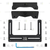 Kollektiv Werks Hyundai - Elantra N (Pre-Facelift) - KW No Drill Center Mount License Plate Holder (2020-2023)
