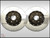 Front Rotors (pair) JHM 2-piece Lightweight for B8 S4-S5