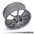 034Motorsport ZTF-01 Forged Wheel, 18x8.5 ET45, 57.1mm Bore (Per Wheel)