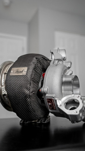 Funk Motorsport Turbo Blanket for Audi B9 9.5 S4 S5 Carbon Fiber WCT Performance Canada