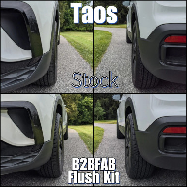 B2BFAB Flush Wheel Spacer Kit with Hardware 15mm 20mm for 2022+ VW