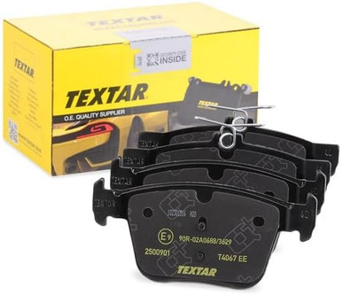 Textar Rear Brake Pad Set - Audi 8V A3/S3 & F3 Q3 & MK3 8S TT/TTS/TTRS ...