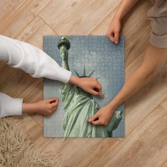 Statue of Liberty Torch View Puzzle