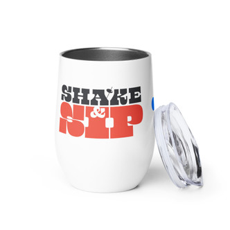 Shake & Sip Insulated Wine Tumbler | 12 oz