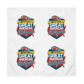 Great American Tailgate Cloth Napkin Set (4-Pack)