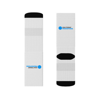 USA TODAY Promotions Logo Socks