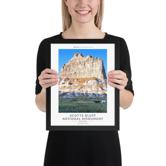 Scotts Bluff National Monument | Most Treasured Views Page Print