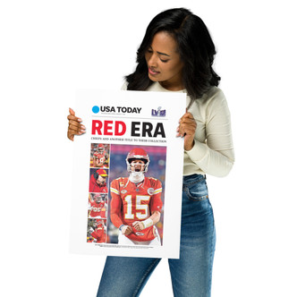 Kansas City Chiefs Super Bowl 2024 Cover page print