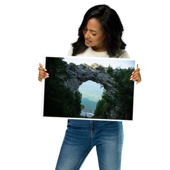 Arch Rock photo paper poster