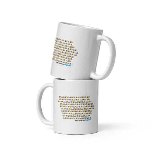 Des Moines Register Iowa Icons Coffee Mug