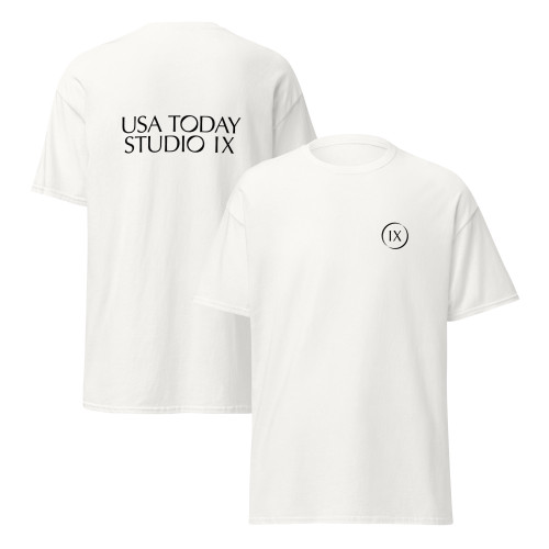 USA TODAY Studio IX Unisex T-Shirt – Black Logo 