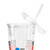 Shake & Sip Clear Plastic Tumbler | 16 oz