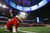 Georgia Bulldogs mascot Uga X on the field before the start of the Chick-fil-A Peach Bowl NCAA College Football Playoff semifinal game. Joshua L. Jones / Athens Banner-Herald