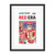 Kansas City Chiefs Super Bowl 2024 Cover framed page print with mat