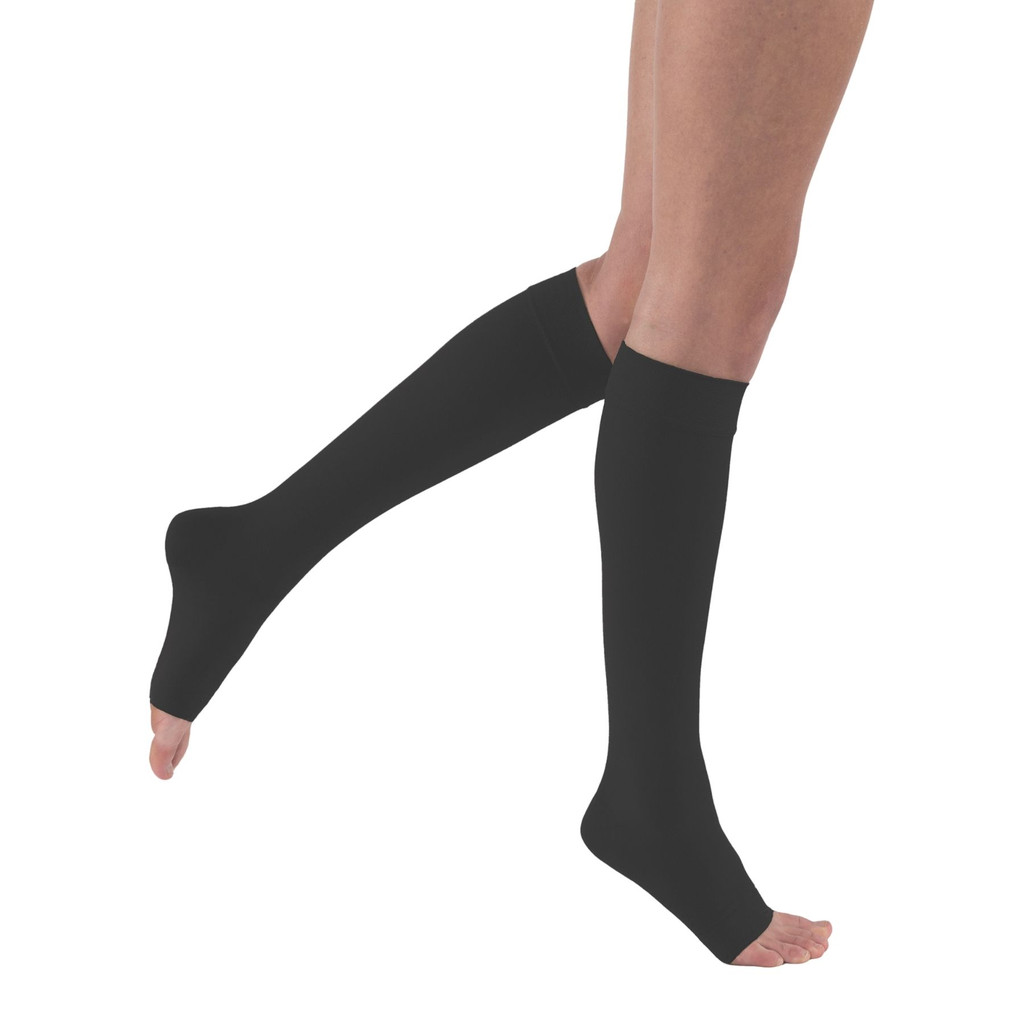 Knee Jobst Relief Stockings - Open Toe