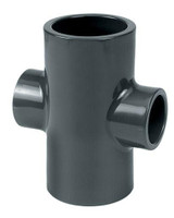  PVC Fitting Reducing Cross (16 Bar) 