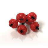  Red Holly Berry Cluster (Pack of 100) 