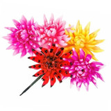  Wreath Flowers Spike Dahlia  Assorted (Pack 100) 