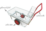  Garden Centre Trolley with Solid Tyres (Box) 