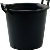  Container | 30Dx26H Heavy Duty  -  Rd 15lt Black (1) 