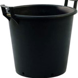 Container + Handle |Heavy Duty 55Dx41H -  Rd 65lt Black (1)