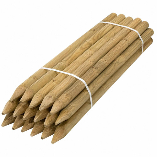  Machine Rounded Tree Stakes 