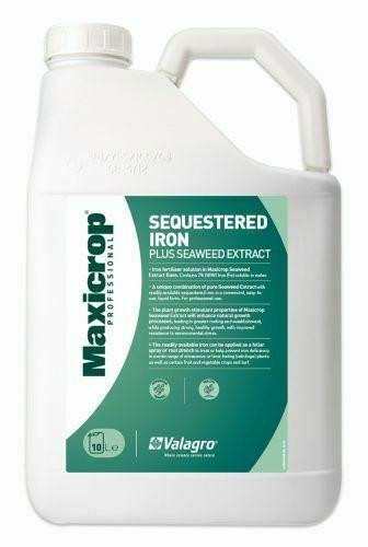 Maxicrop Sequestered Iron with Seaweed 10L 