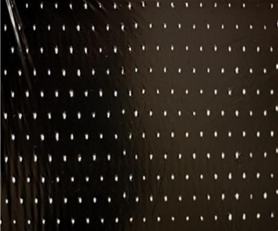  Perforated Bench Polythene Coarse | 2.1m Black (250m) 