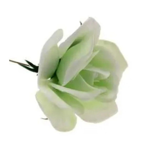  Wreath Flowers Rose White Pick (Pack 100) 
