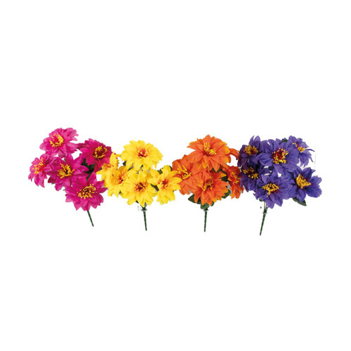  Zinnia Assorted Bush 