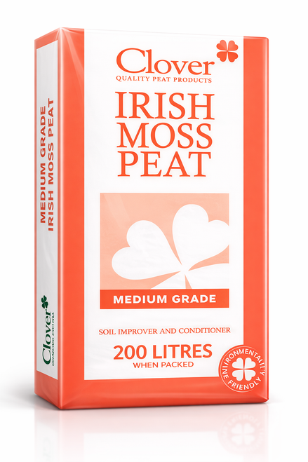 Clover Irish Moss Peat Medium Grade 200L