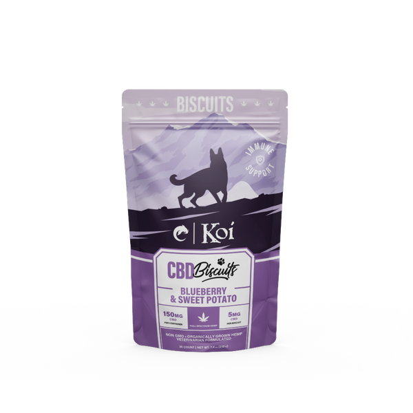 Koi CBD Dog Biscuits | Immune Support Wholesale