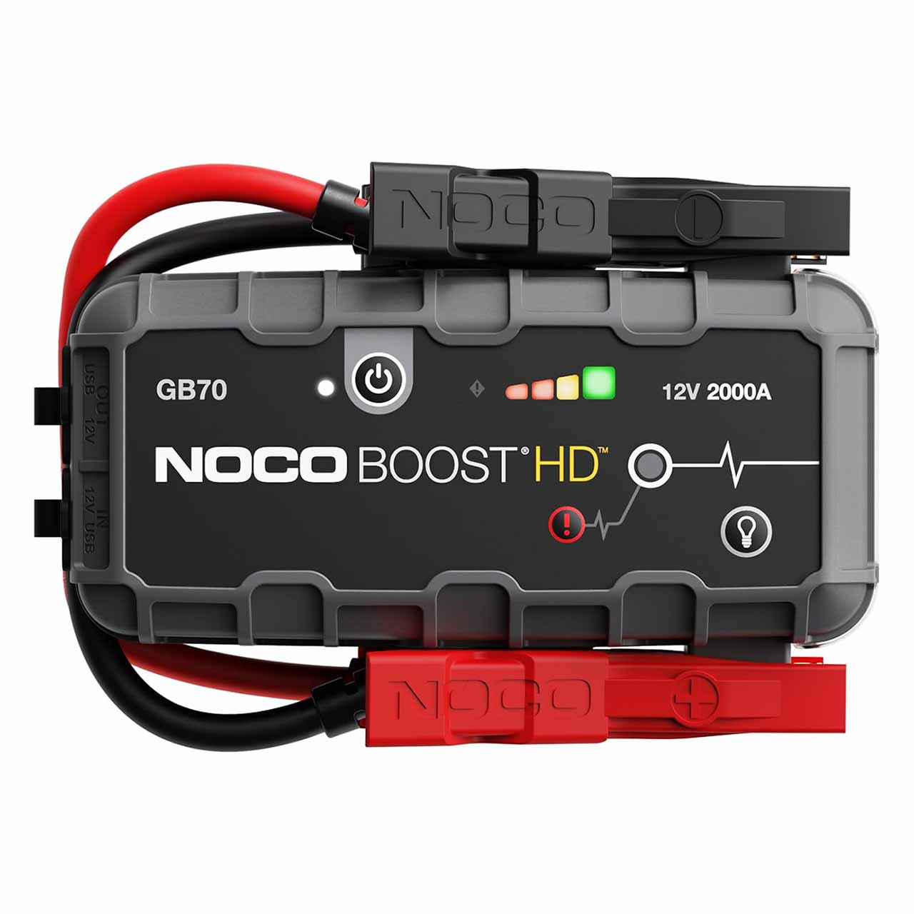 NOCO BOOST HD GB70 2000A ジャンプスターター NOCO Boost HD GB70 Lithium Portable Jump Starter – NOCO Boost HD