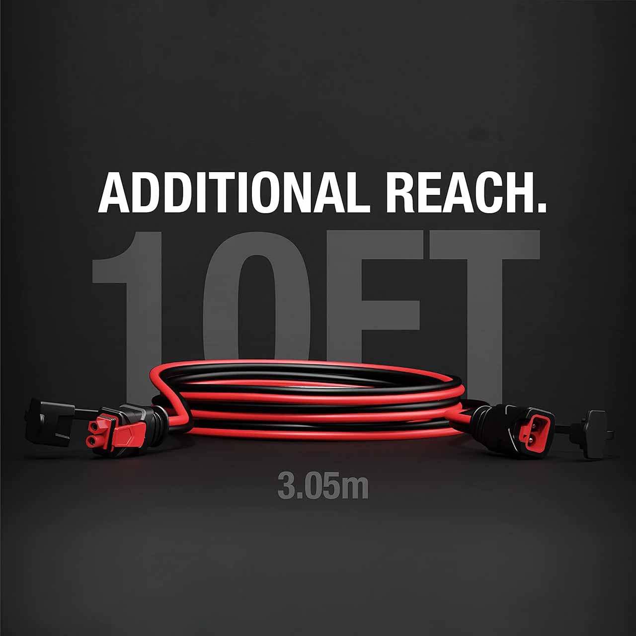 C.O.M.B.O. Extension クリア 24mm1個 NOCO GC004 X-Connect 10 Foot Extension Cable for Genius Chargers