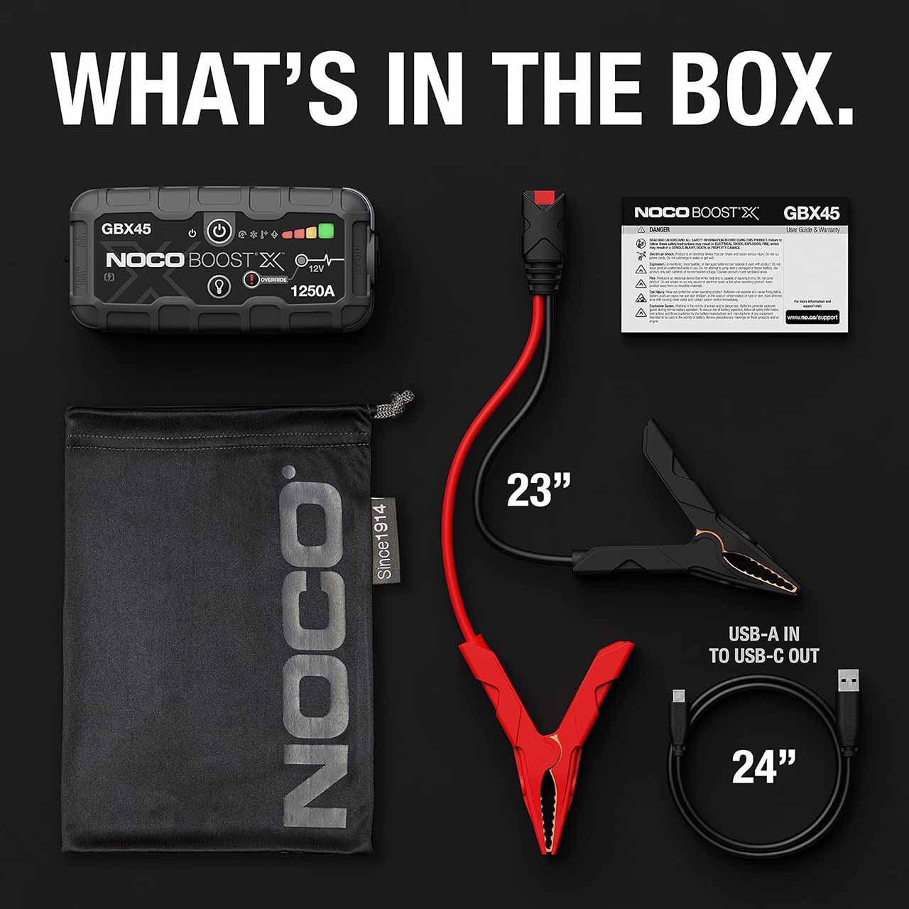 NOCO GBX45 Lithium Portable Jump Starter