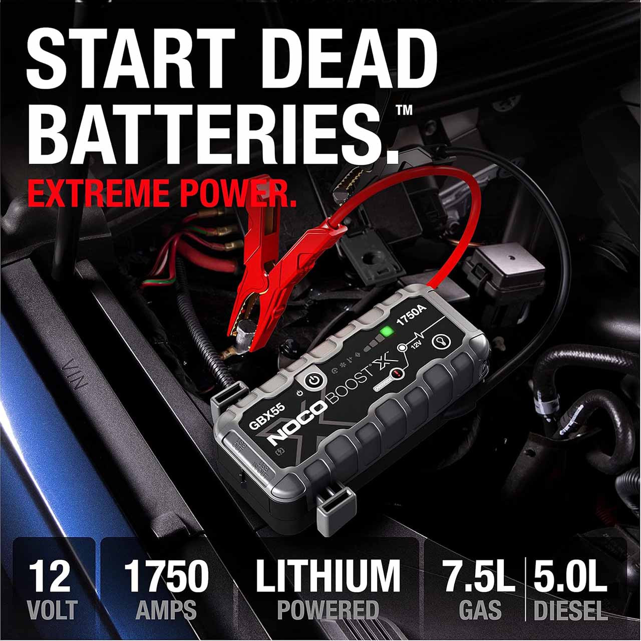 NOCO GBX55 Lithium Portable Jump Starter
