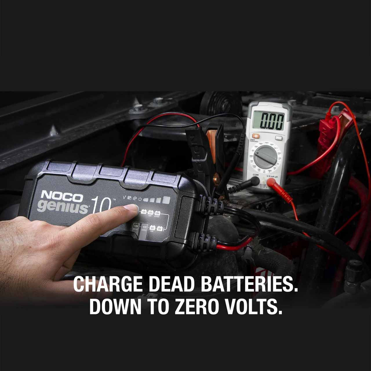 NOCO Genius 10 6 Volt/12 Volt 10A Automatic Battery Charger